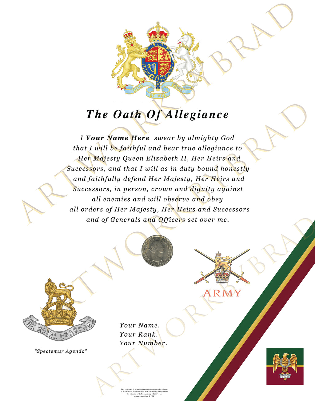 The Royal Dragoons (1st Dragoons).