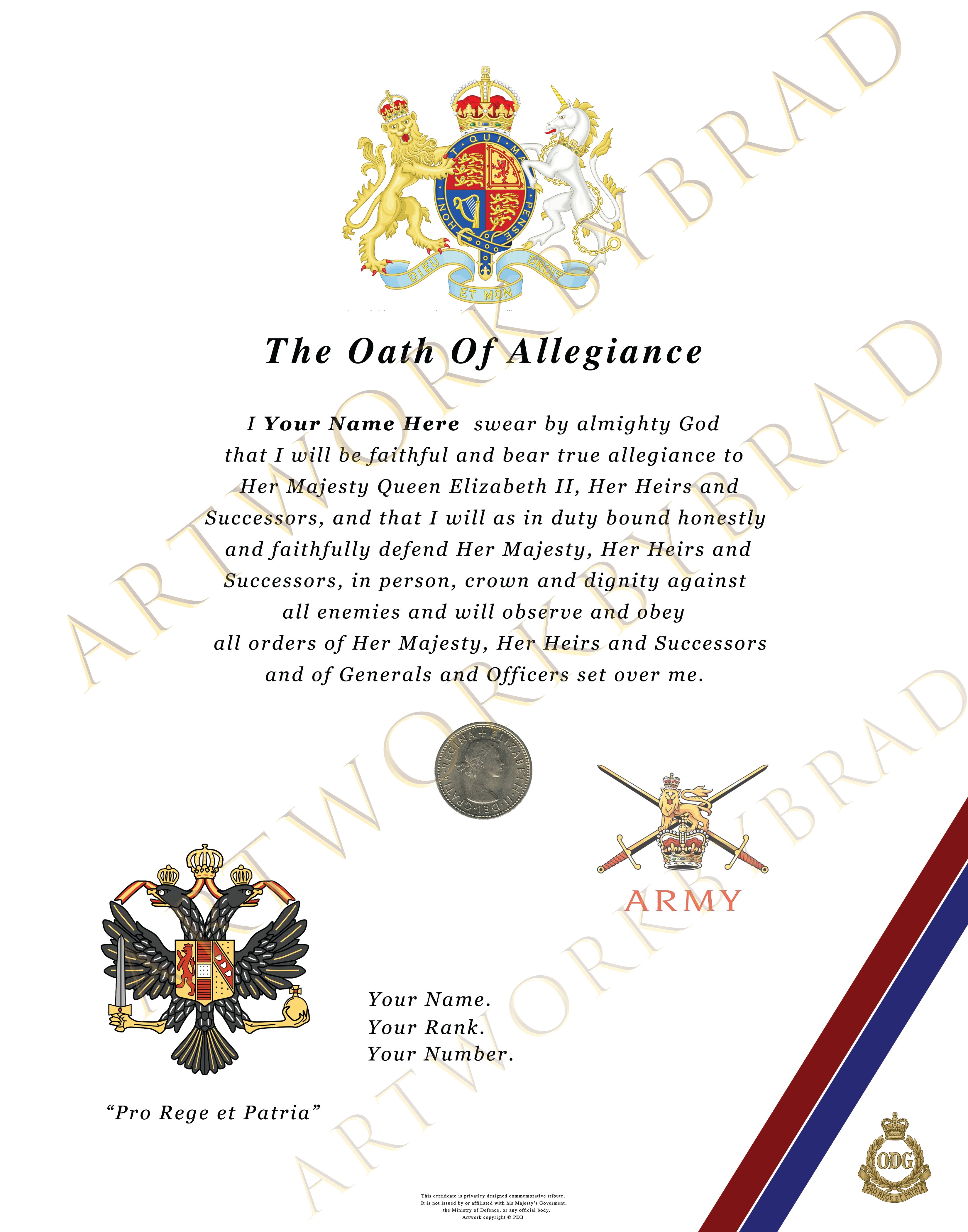 The Queen’s Dragoon Guards (QDG).